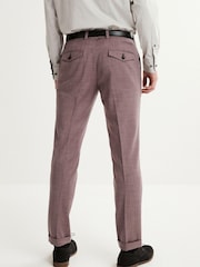 Mauve Pink Skinny Formal Trousers - Image 3 of 5