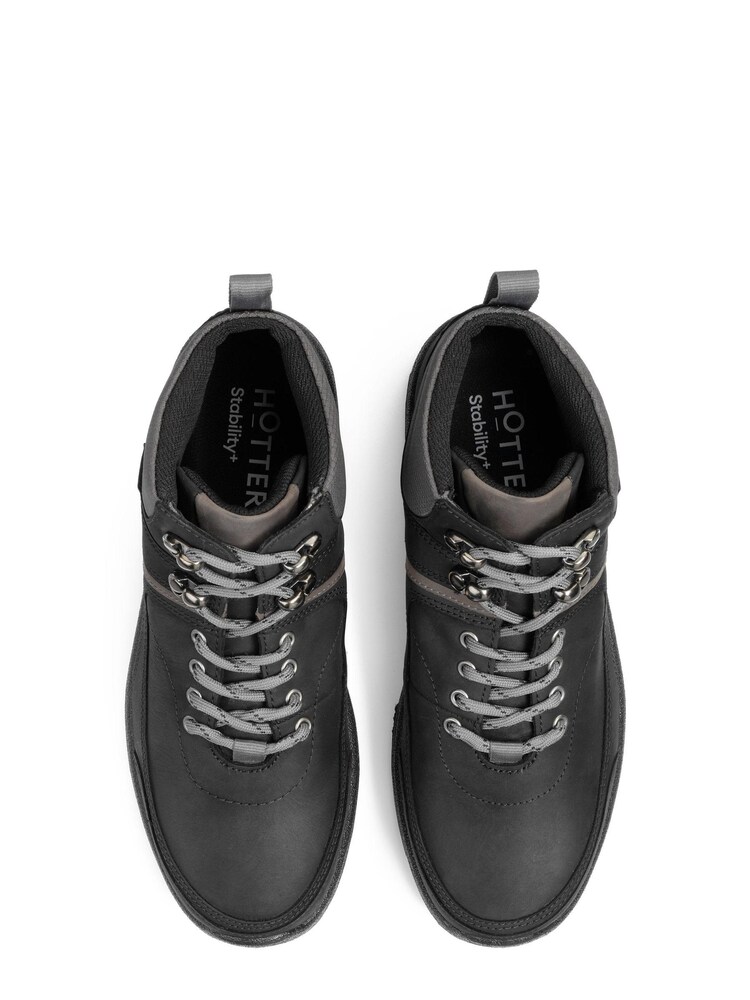 Hotter Black Hotter Alpine GTX Black Lace-Up Boots - Image 3 of 3