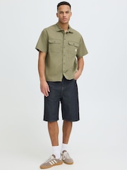 Blend Green Matz Sun Short Sleeve Utility Shirt - Image 3 of 5