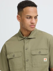 Blend Green Matz Sun Short Sleeve Utility Shirt - Image 4 of 5
