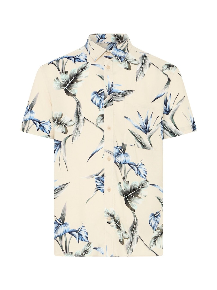 Blend Cream Amelo Printed Relaxed Shirt - Image 5 of 5