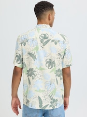 Blend Cream Assel Printed Short Sleeve Shirt - Image 2 of 5