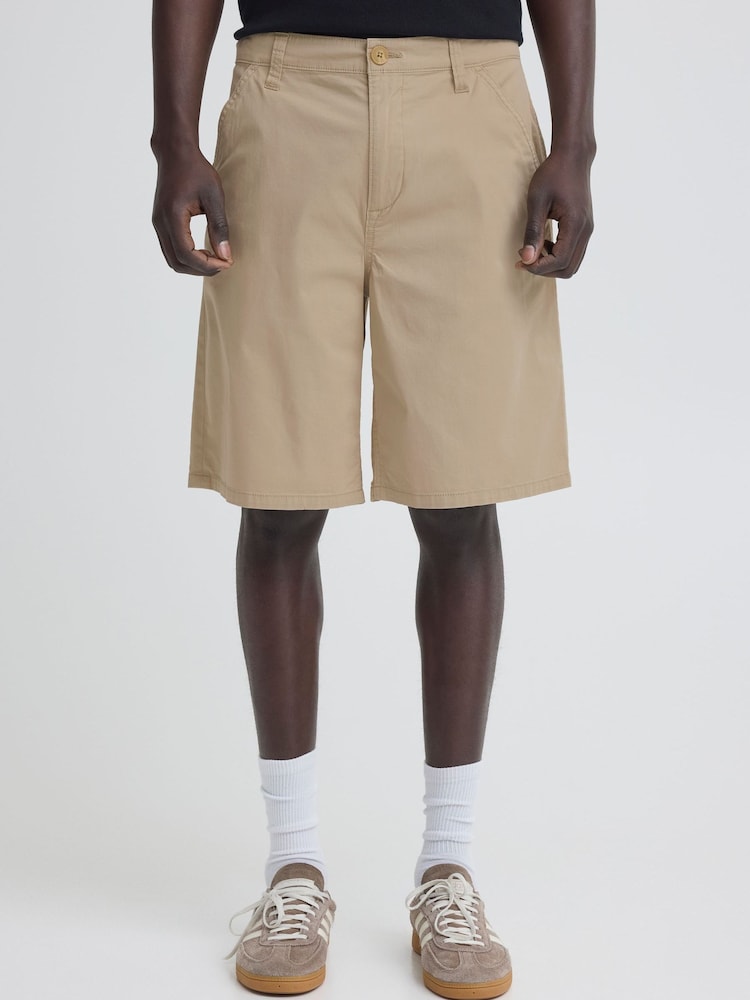 Blend Natural Matz Sun Miles Relaxed Chino Shorts - Image 1 of 5 Blend Natural Matz Sun Miles Relaxed Chino Shorts - Image 1 of 5