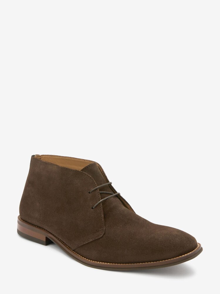 Brun - Bottes/Bottines en daim intelligent - Image 3 of 5