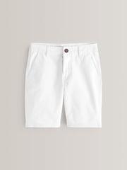 White Chino Shorts (3-16yrs) - Image 1 of 2