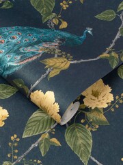 Graham & Brown Blue Resplendence 10M Wallpaper - Image 3 of 3