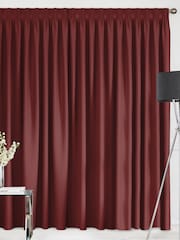 Claret Red Burgundy Montero Velvet Made To Measure Curtains - Image 2 of 9