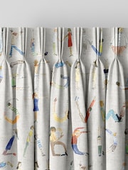 Voyage Oat Kids Alphabet People Made To Measure Curtains - Image 5 of 9