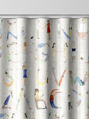 Voyage Oat Kids Alphabet People Made To Measure Curtains - Image 8 of 9