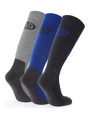 Tog 24 Blue Bergenz Ski Socks 3 Pack - Image 1 of 2