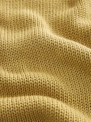 Sage Green 100% Cotton Roll Edge Knitted T-Shirt - Image 6 of 6