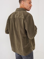 FatFace Green Cord Shirt - Image 2 of 4