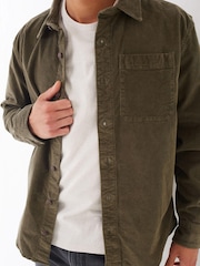 FatFace Green Cord Shirt - Image 3 of 4