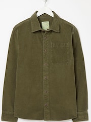 FatFace Green Cord Shirt - Image 4 of 4