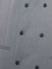 River Island Grey Big & Tall Twill Skinny Fit Waistcoat - Image 7 of 7