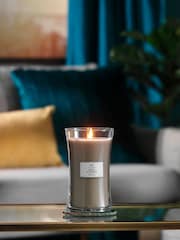 Woodwick Brown Hourglass Fireside Large Candle - Image 1 of 2