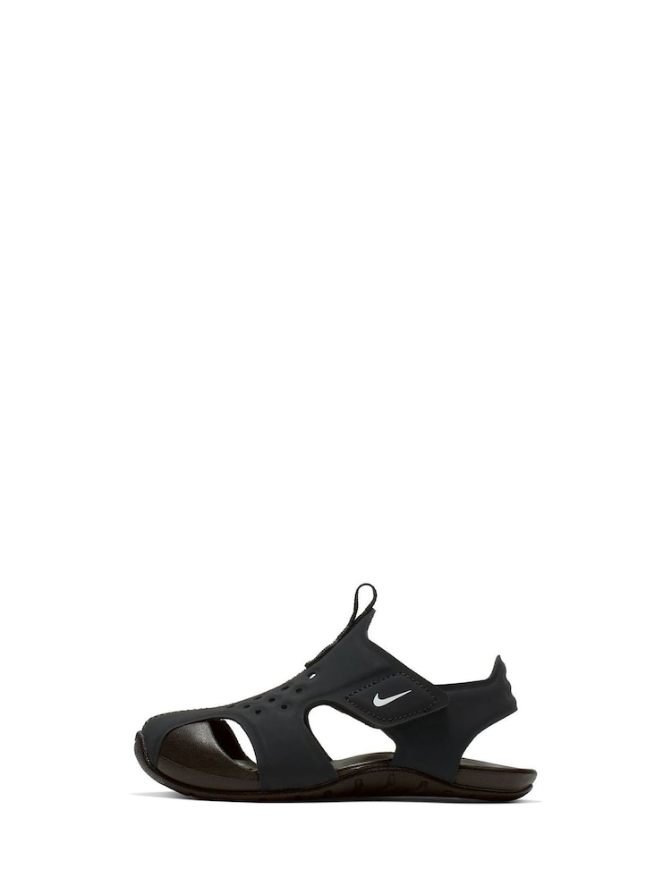 Negro cromo - Sandalias con protección solar para niños de Nike - Imagen 2 de 5