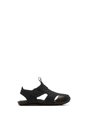 Negro cromo - Sandalias con protección solar para niños de Nike - Imagen 3 de 5