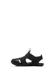 Negro cromo - Sandalias con protección solar para niños de Nike - Imagen 4 de 5