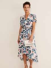 Phase Eight Natural Averie Floral Dress - Image 1 of 6