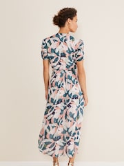 Phase Eight Natural Averie Floral Dress - Image 2 of 6