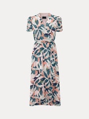 Phase Eight Natural Averie Floral Dress - Image 6 of 6