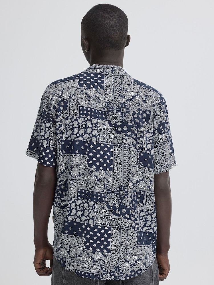 Blend Blue Aslak Printed Shirt - Image 2 of 5