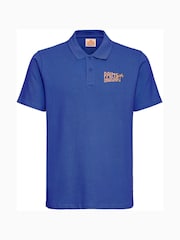 Blend Blue Maille Short Sleeve Polo Shirt - Image 5 of 5