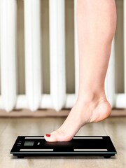 Salter Black Glass Body Analyser Digital Bathroom Scales - Image 4 of 4