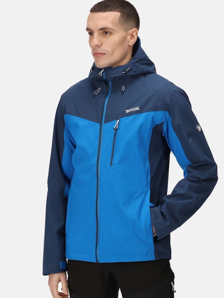 Regatta Blue Birchdale Waterproof Jacket - Image 1 of 10