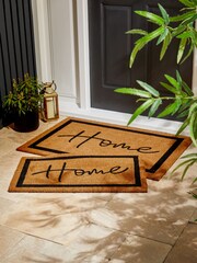 Natural Home Slogan Border Doormat - Image 3 of 5