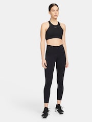Nike Black Yoga DriFIT Alate Medium Support Lightly Lined Sports Bra - Image 3 of 4
