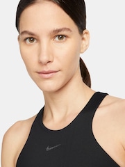 Nike Black Yoga DriFIT Alate Medium Support Lightly Lined Sports Bra - Image 4 of 4