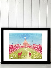 East End Prints Black The Nature of London Print by Fiona Watson - Image 1 of 3