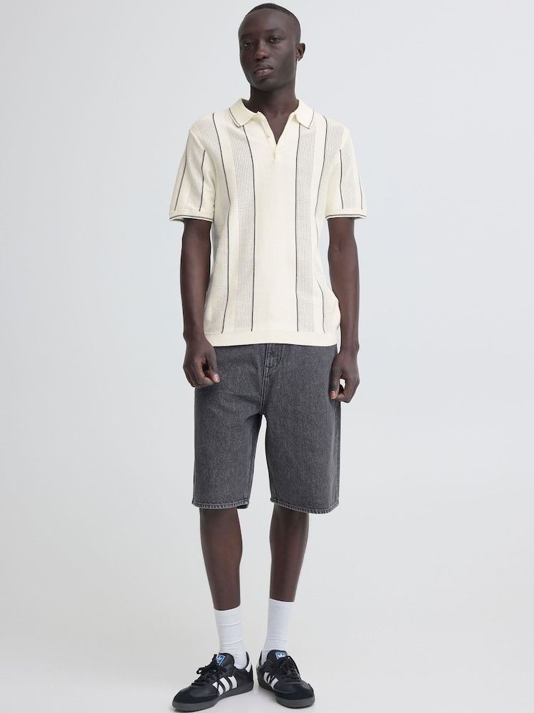 Blend White Aven Short Sleeve Polo Shirt - Image 2 of 4