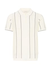 Blend White Aven Short Sleeve Polo Shirt - Image 4 of 4
