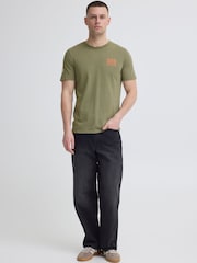 Blend Green Sun Island Crew Neck T-Shirt - Image 3 of 4