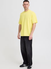 Blend Yellow Kornel Printed Crew Neck T-Shirt - Image 3 of 5