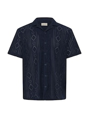Blend Blue Akon Open Knit Shirt - Image 4 of 4