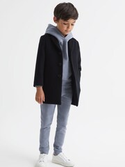 Reiss Ashley Blue Ali Garment Dye Joggers - Image 4 of 6