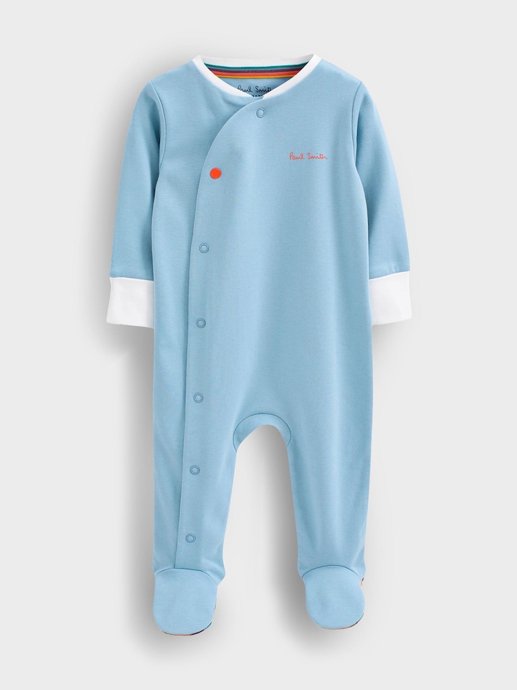Paul Smith Baby Boys 'Explorer' Sleepsuits 3 Pack - Image 4 of 7