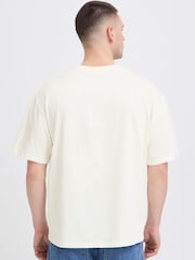 Blend Cream Kyros Printed Crew Neck T-Shirt - Image 2 of 5