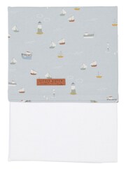 Little Dutch Blue Fitted Sailors Bay Bassinet Sheet - Image 1 of 1