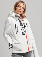Superdry White Ultimate SD Windcheater Jacket - Image 3 of 9