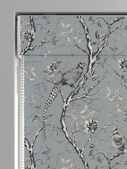 Teal Blue Carren Made To Measure Roman Blind - Image 3 of 6