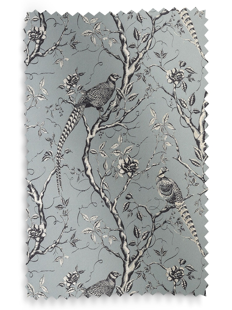 Teal Blue Carren Made To Measure Roman Blind - Image 6 of 6