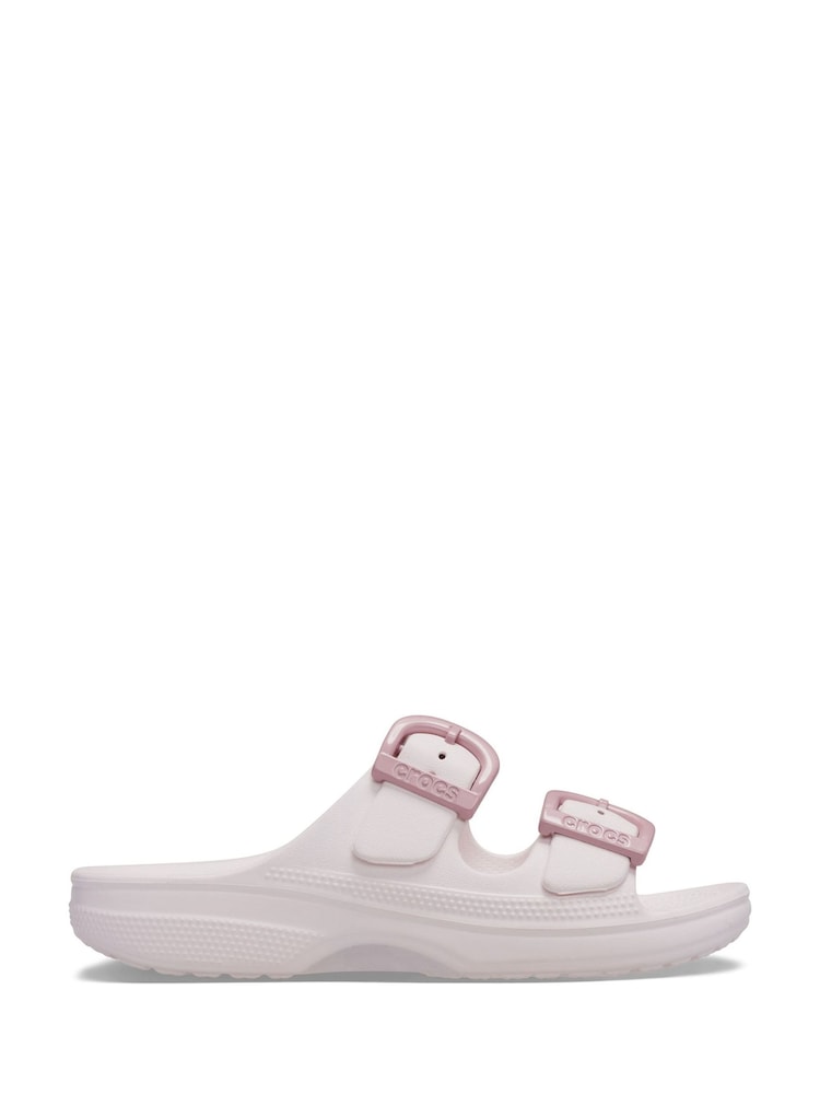 Crocs Pink Saturday Slide Sandals - Image 1 of 6