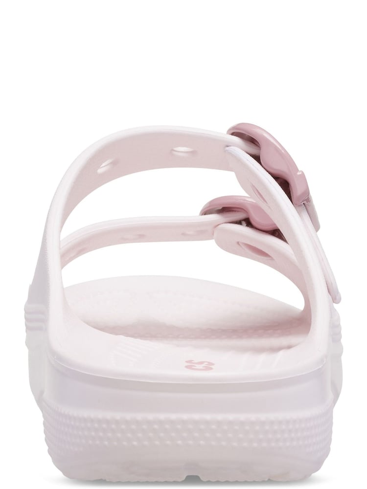 Crocs Pink Saturday Slide Sandals - Image 6 of 6