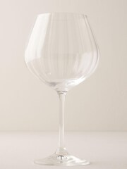 Truly Set of 4 Clear Fluted Crystal Gin Glasses - Image 1 of 3