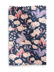 Cath Kidston Navy Blue Kids Unicorn Made To Measure Roller Blinds - Image 5 of 6